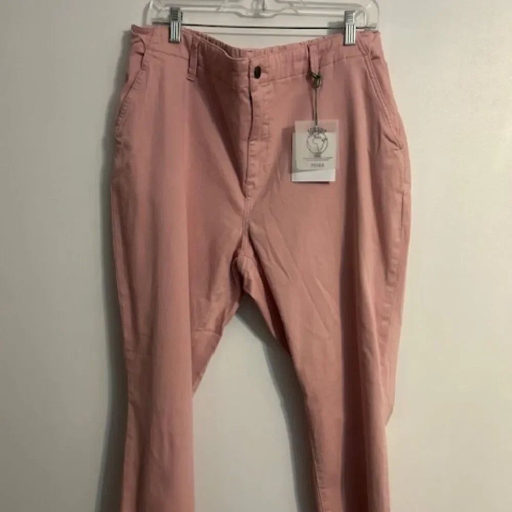 Pistola Quartz Pink ankle pants, size 16W